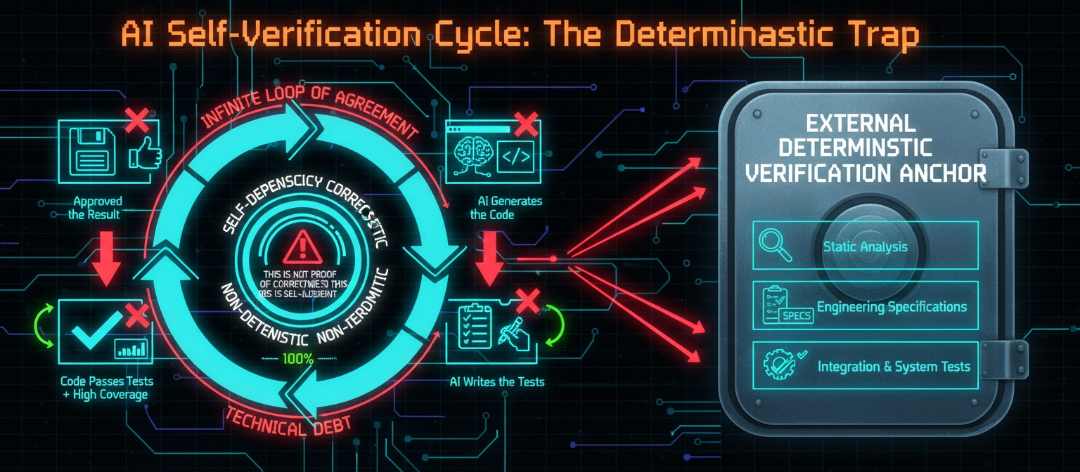 Your AI Agent Should Not Grade Itself: Software Self-Verification Crisis